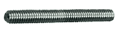 CRL 5/16"-18 Zinc Threaded Rod