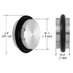 CRL UV Large Fixed Shelf Support