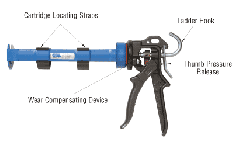 CRL Cox 26:1 Ratio Ascot Strap Frame Caulking Gun