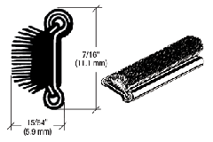 CRL Flexible Stainless Steel Beaded Weatherstrip for 1953-1960 GM Cars - 96" Length