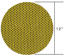 CRL 3M® 12" 400 Grit PSA Mount Flexible Diamond Disc