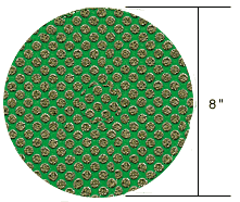 CRL 3M® 8" 60 Grit PSA Mount Flexible Diamond Disc